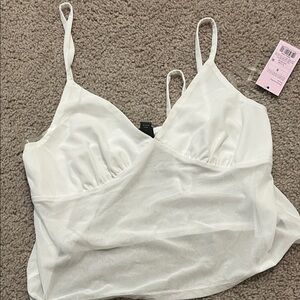 Target White Camisole Top